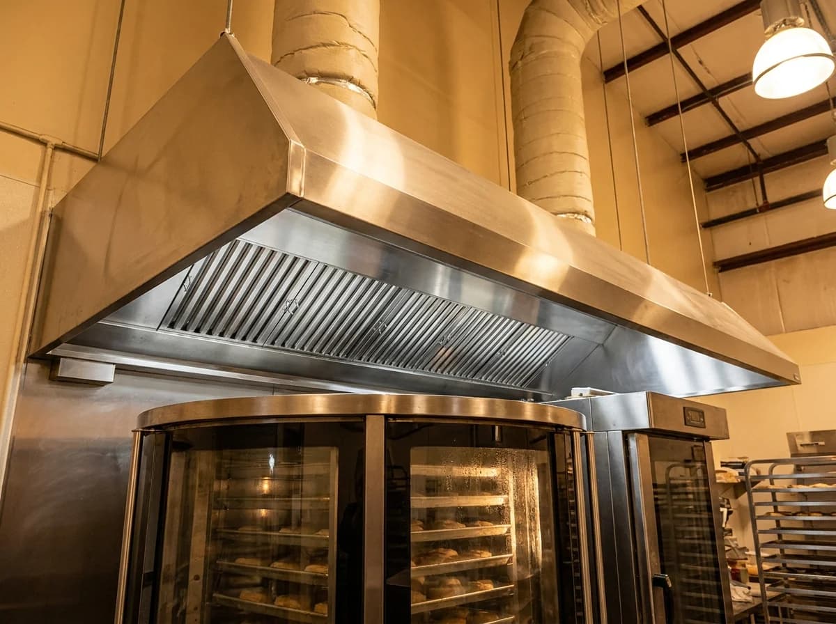 Bageri-ventilation – emhætte, ovnudsugning og procesudsugning af melstøv