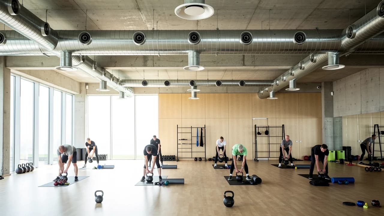 Energioptimering af sportsventilation