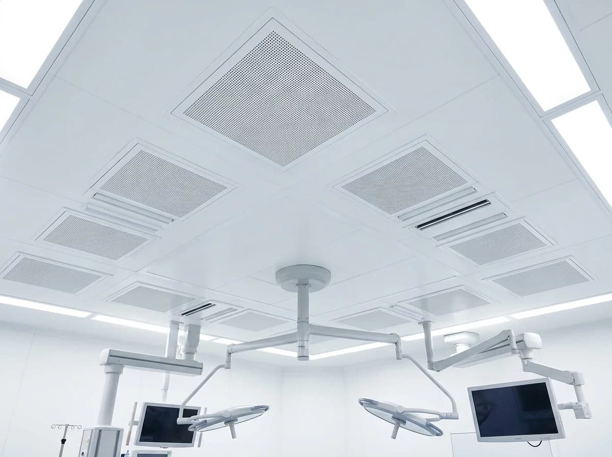 TAF – opblandingsventilation (den almindeligste OP-stue-løsning)