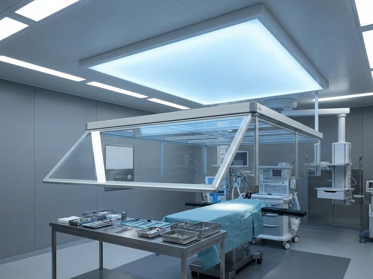 LAF / laminar flow – fortrængning til de mest følsomme indgreb