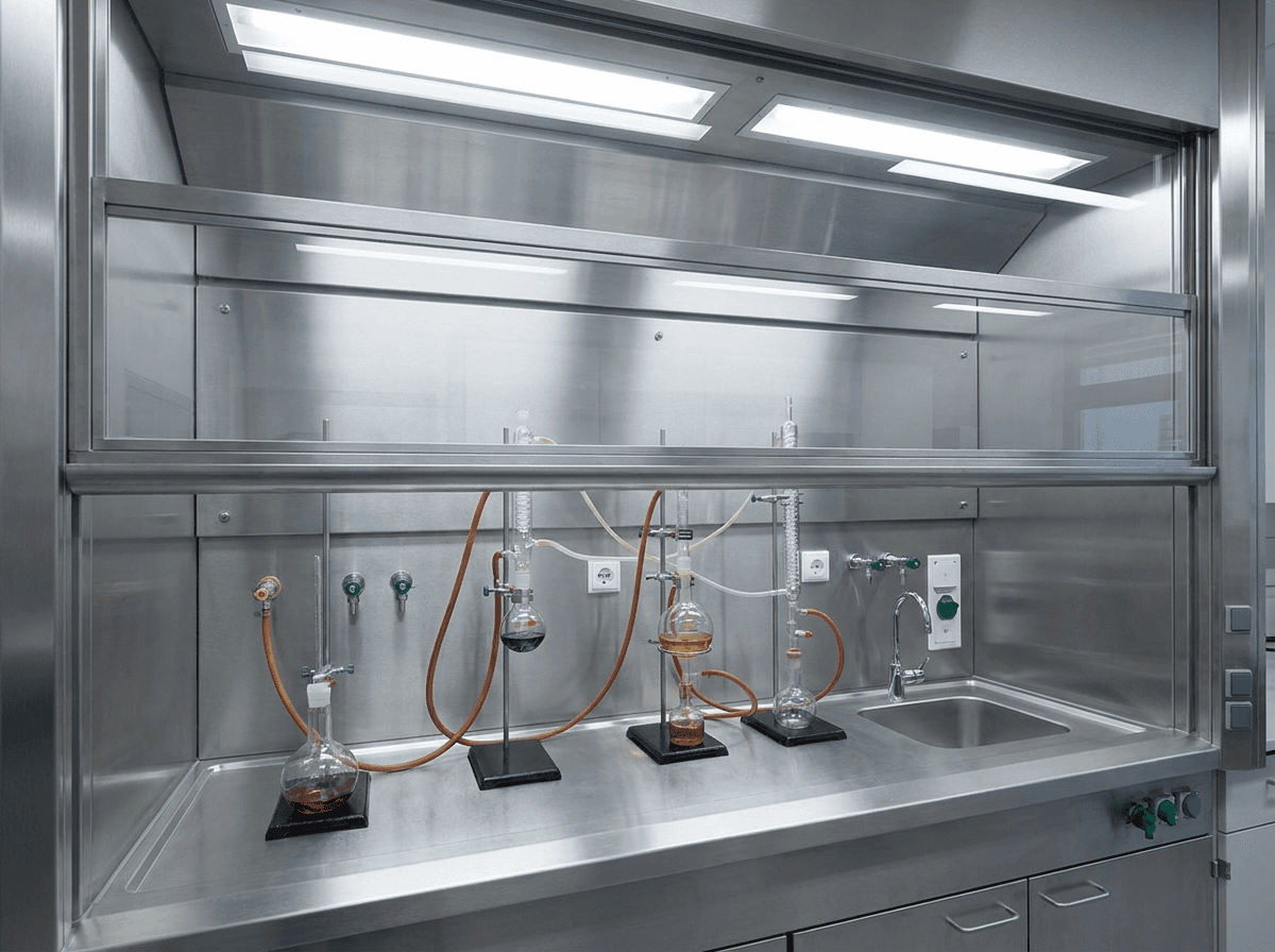 Stinkskabe (fume cupboards) – den primære løsning