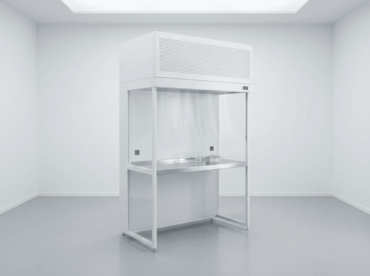 Vertikal LAF-bænk (vertikal renbænk)