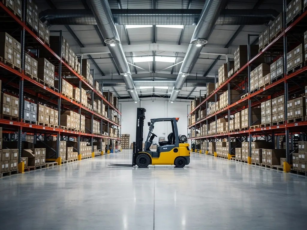 Ventilation til lagerhaller