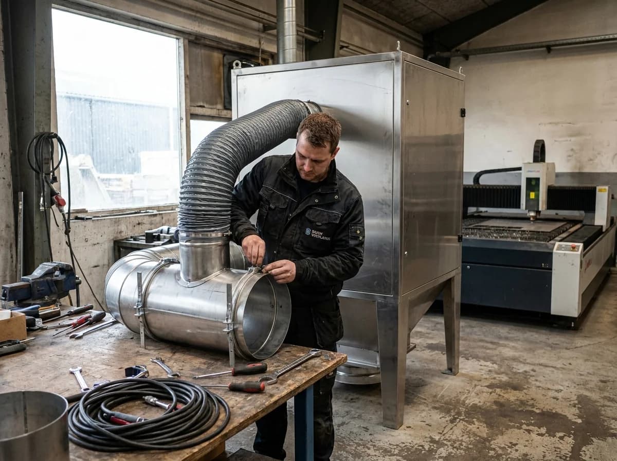 Sådan hjælper Vilea med laser udsugning