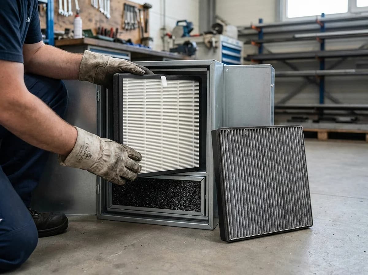 Service og vedligehold af laserudsugning