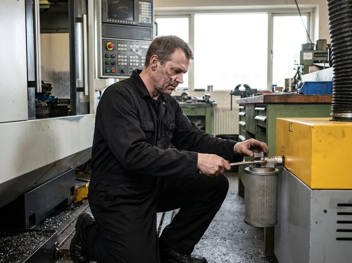 Sådan hjælper Vilea med olietåge-udsugning