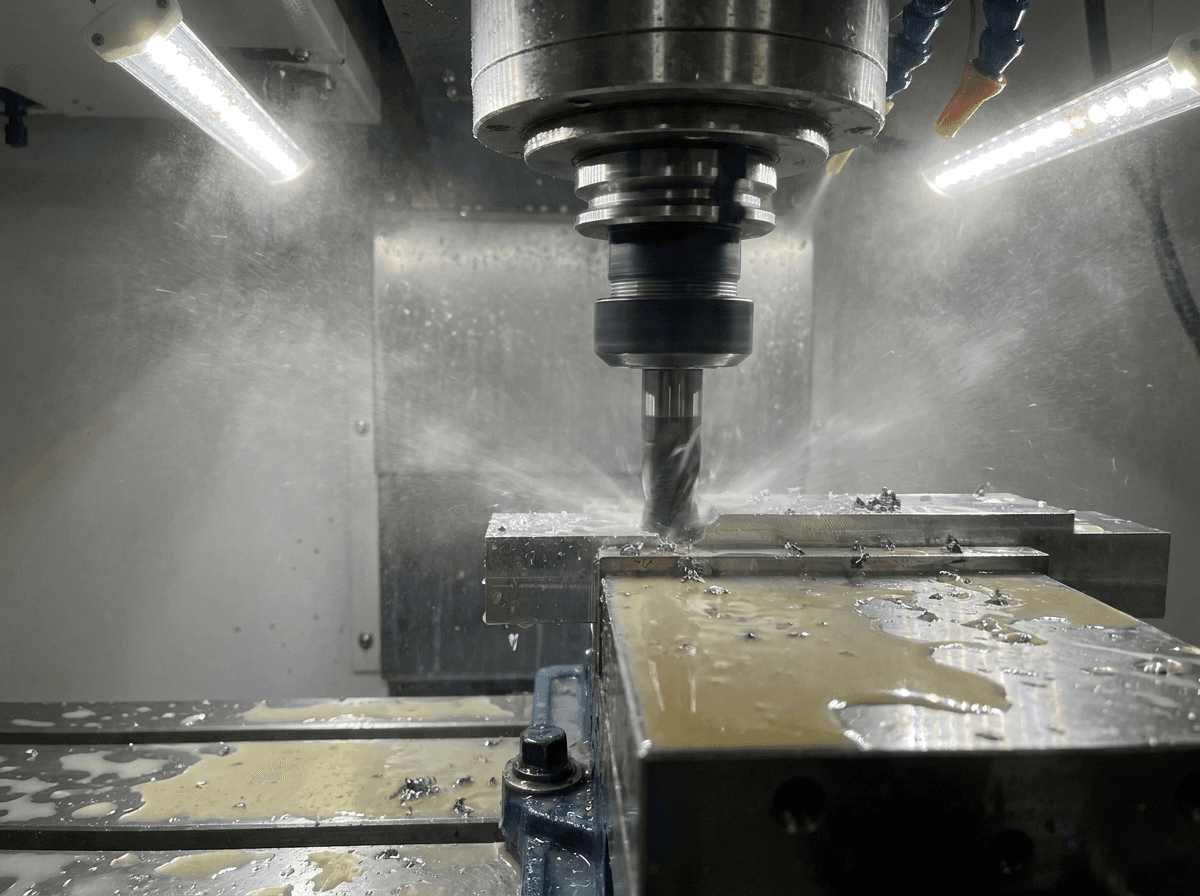 Olietåge-udsugning til CNC og metalbearbejdning