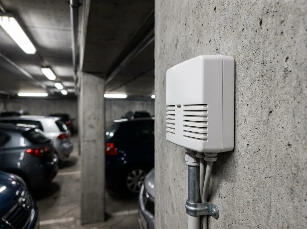 Parkeringskælder ventilation – impulsventilation, CO-styring og brandsikring