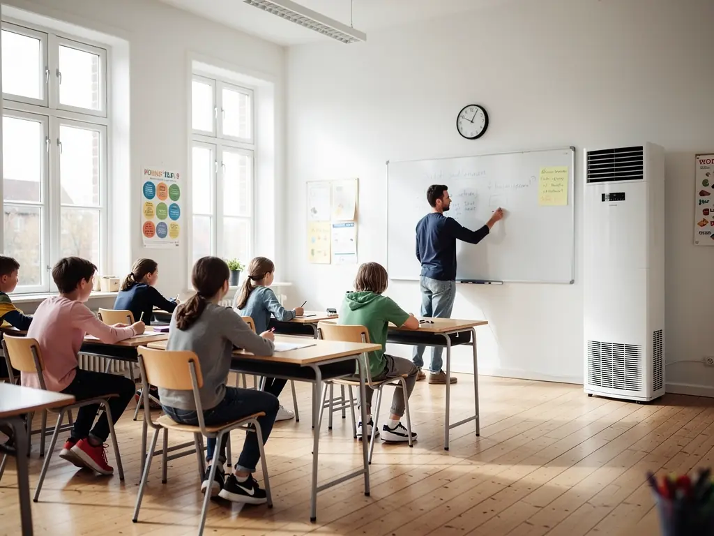 Ventilation til skoler og institutioner