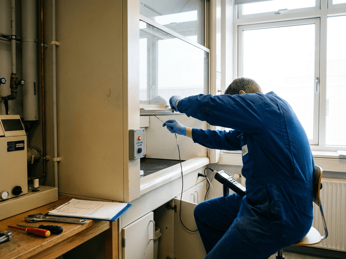 Service og lovpligtigt eftersyn af stinkskabe