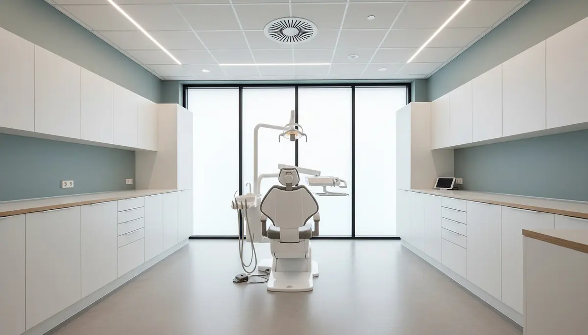 Ventilation til klinikker, tandlæger og frisører