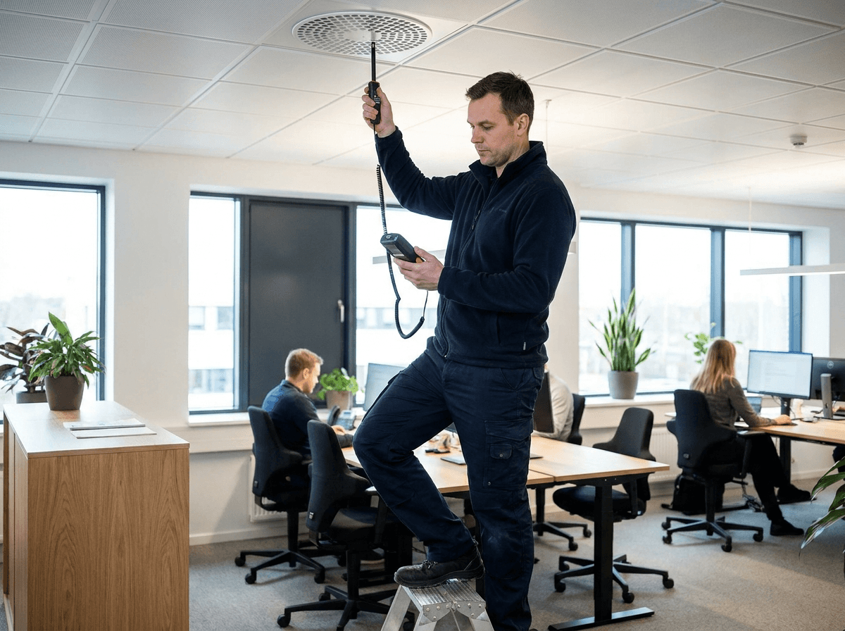 Service og eftersyn af VAV-anlæg