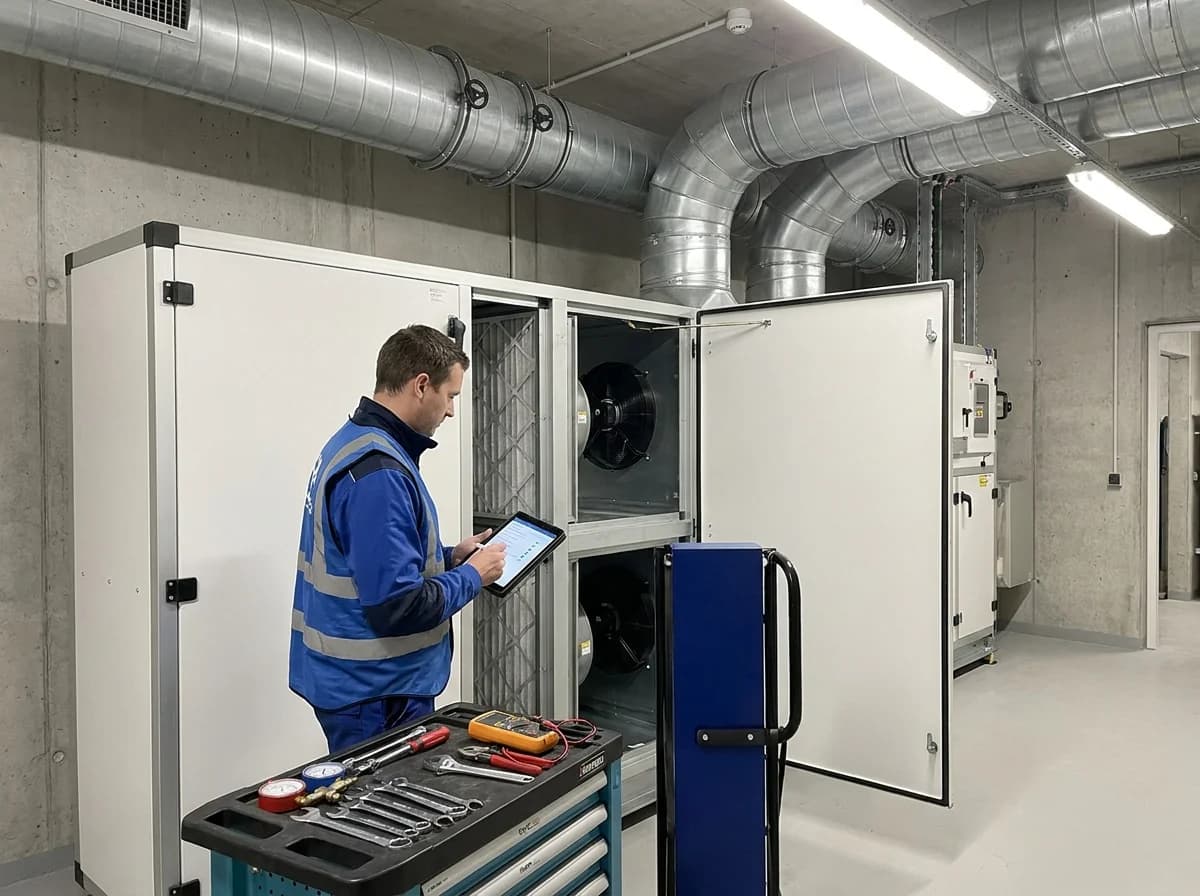 Sådan udføres et ventilationseftersyn — de konkrete løsninger